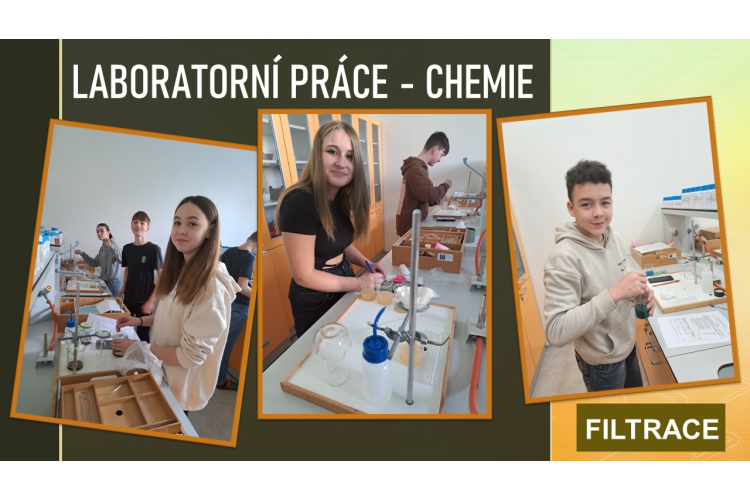 Laboratorní práce v chemii - filtrace