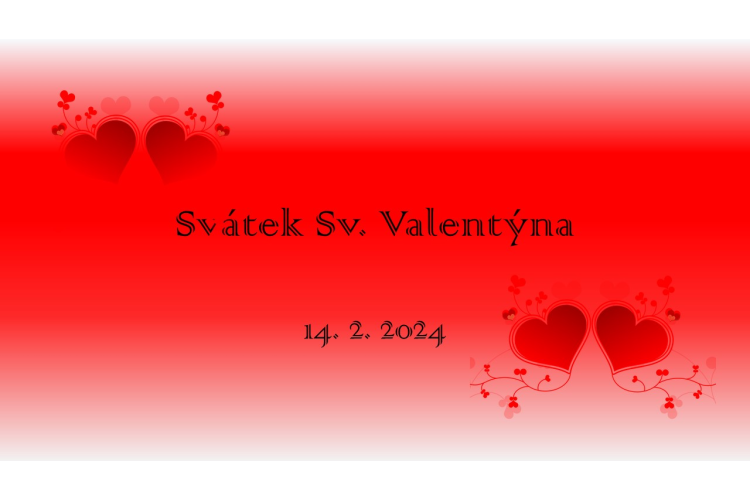 Svátek Sv. Valentýna