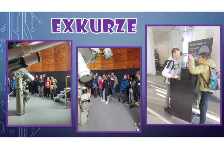 Zeměpisně-dějepisná exkurze aneb jak jsme vyrazili se 6. třídami do planetária a muzea v Hradci Králové