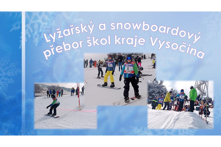 Lyžařský a snowboardový přebor škol Kraje Vysočina